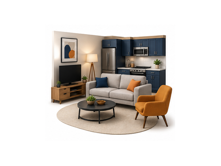 Enjoy your furnished home